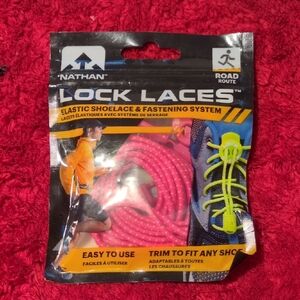 Lock Laces Elastic Shoelace System - Hot Pink